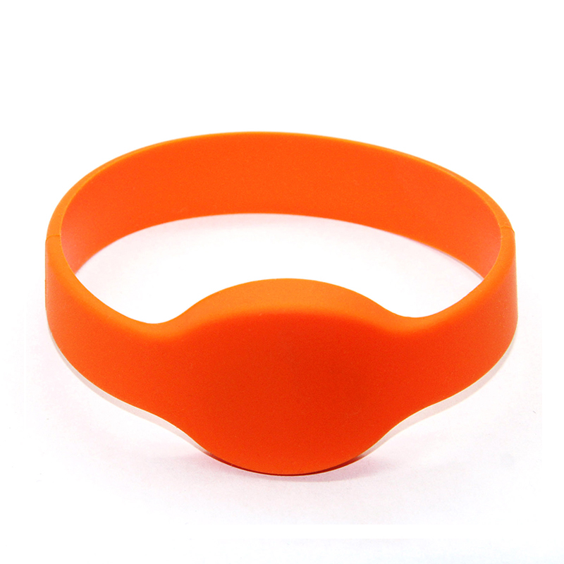 RFID硅胶运动腕带厂家定做硅胶腕带NFC硅胶手环