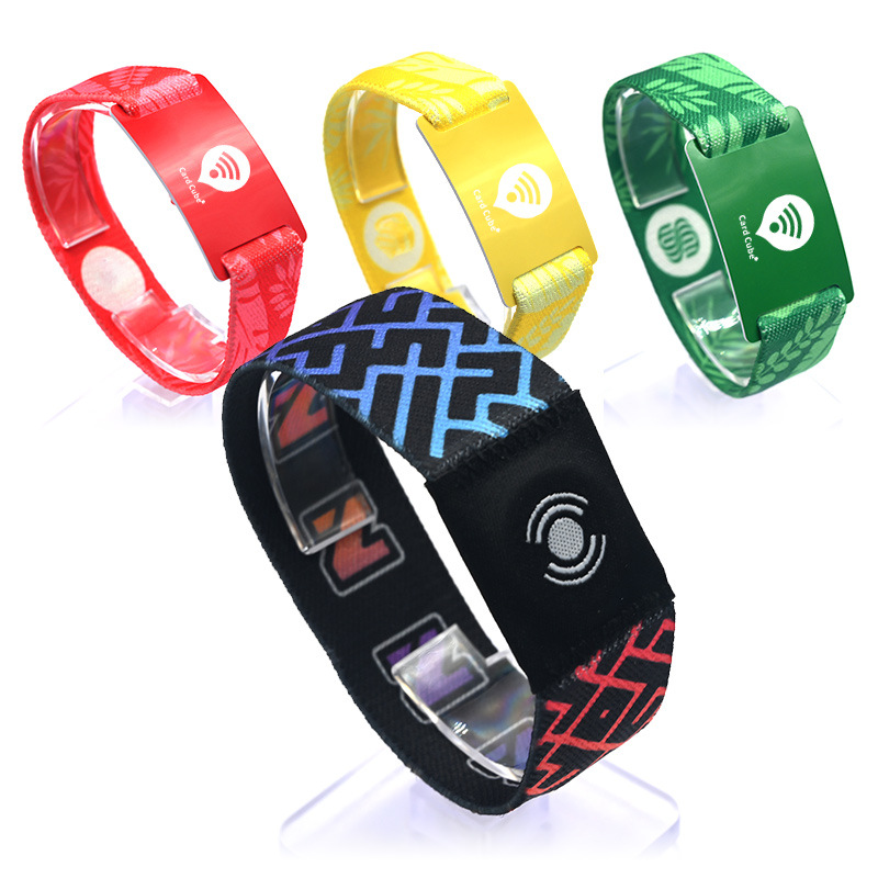 RFID硅胶腕带NFC国产IC腕带硅胶手环厂家3