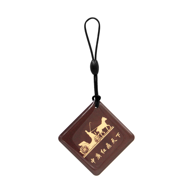 门禁ID滴胶卡RFID滴胶卡钥匙扣3